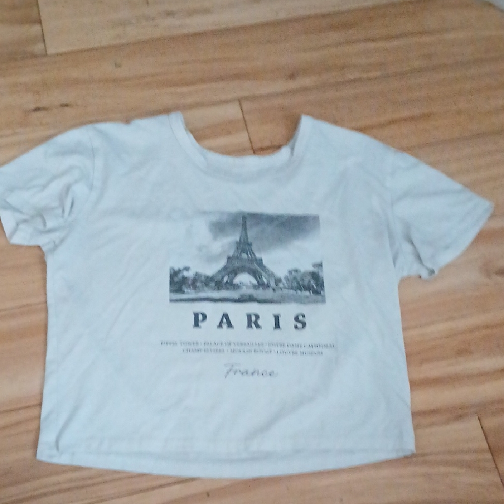 Scene Weaver White Paris Tee